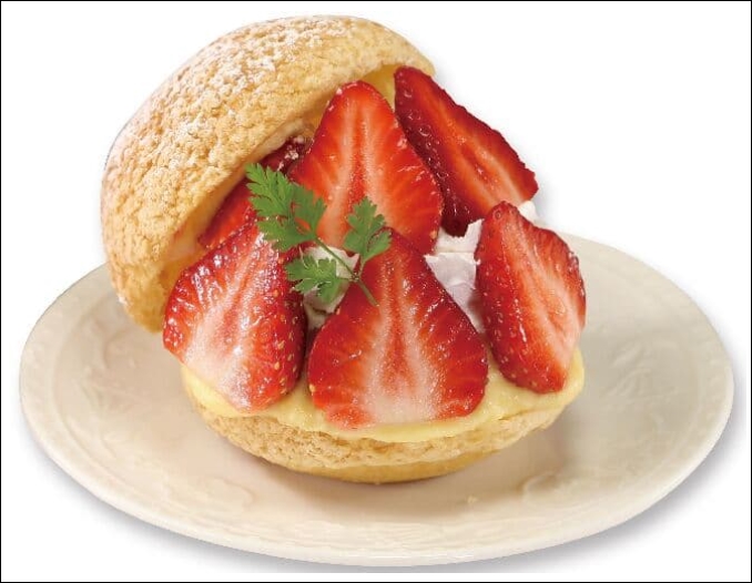 くら寿司のいちごのシュークリームの販売期間はいつからいつまで?値段も紹介!