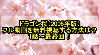 ドラゴン桜（2005年版）フル動画を無料視聴する方法は？1話～最終回！